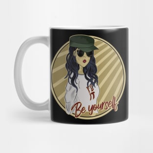 FU * IT BE YOURSELF REBEL Mug